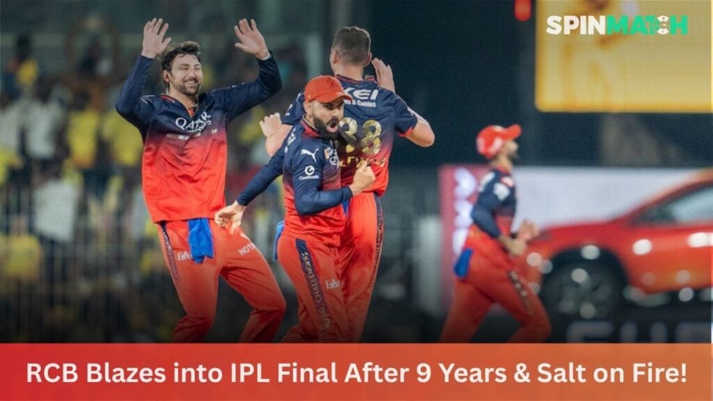 RCB Blazes into IPL Final After 9 Years