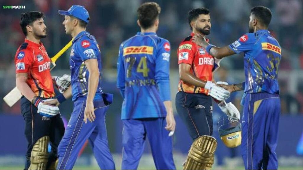 PBKs vs MI Match Highlight