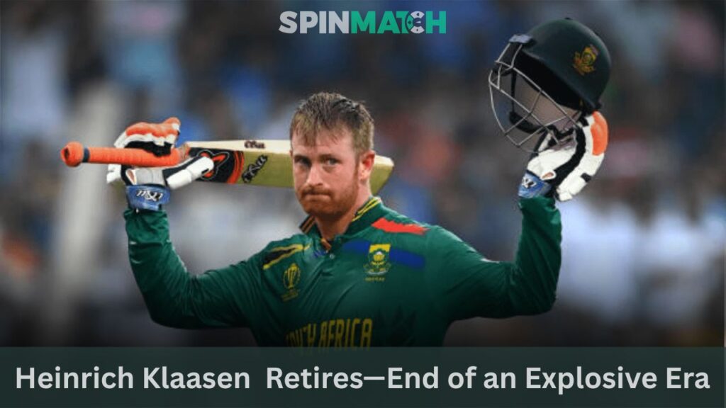 Heinrich Klaasen Retires