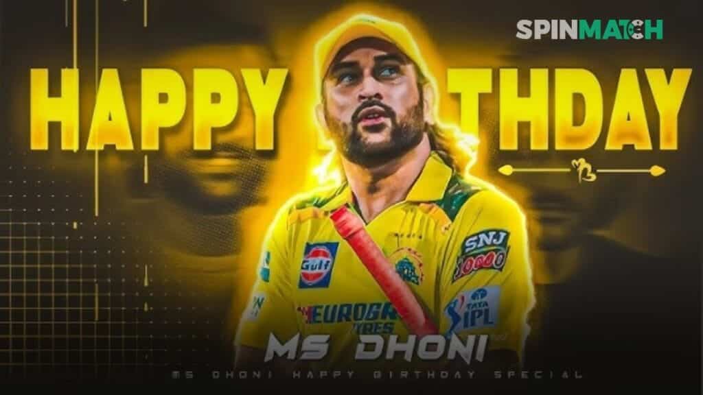 Thala Dhoni’s Birthday