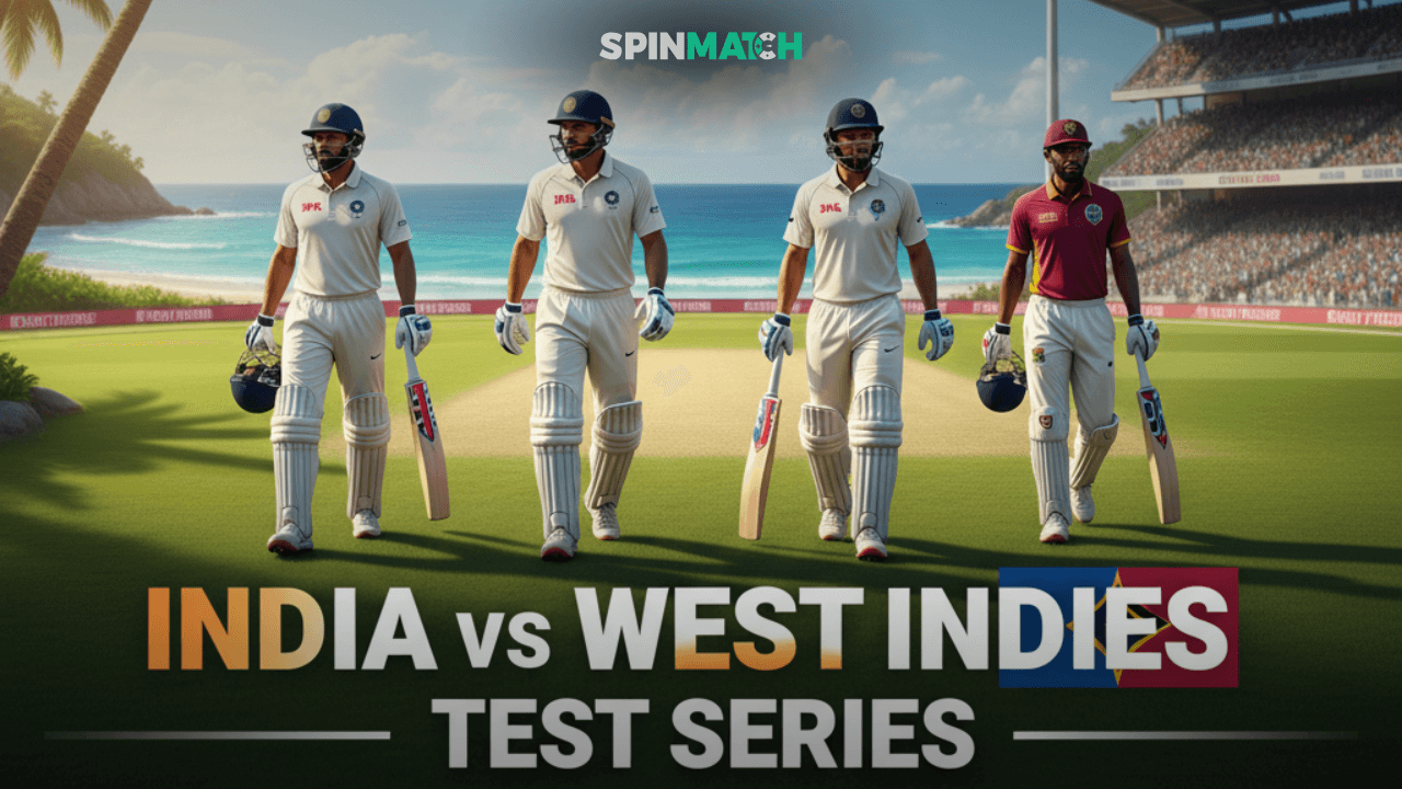 India vs. West Indies: Spinmatch Cricket Updates