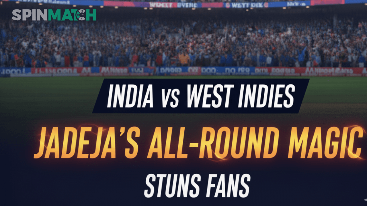 Ravindra Jadeja’s All-Round Magic: Spinmatch Cricket Updates