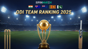 ODI Team Ranking 2025: Spinmtch ODI Updates